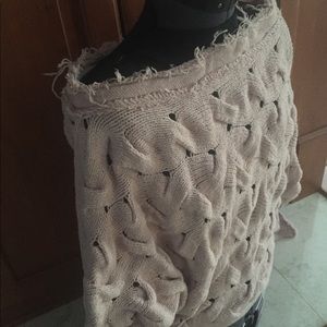 Free People pink sweater
